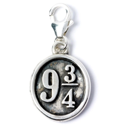 HARRY POTTER - Plateforme 9 3/4 - Clip Charme Argent pour Bracelet