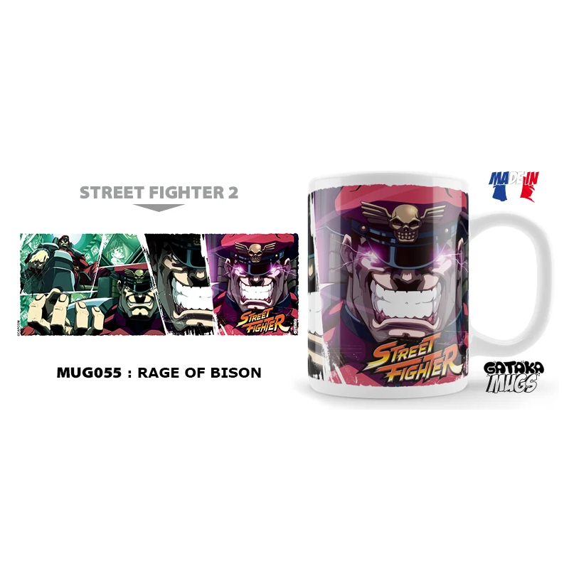 STREET FIGHTER - Mug - Rage of Bison