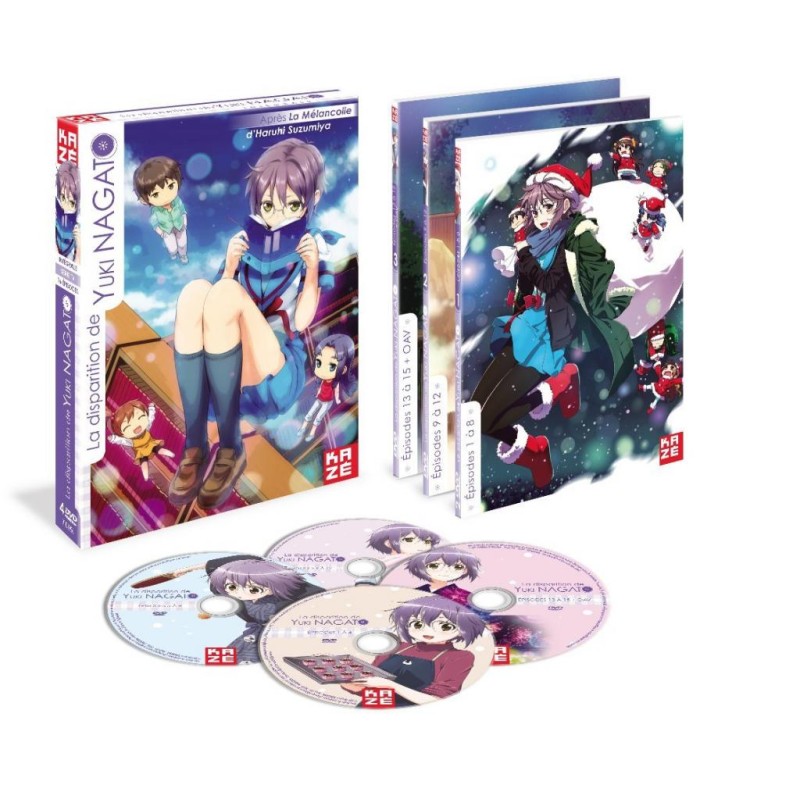 LA DISPARITION DE YUKI NAGATO - Integrale - Coffret DVD