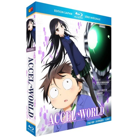 ACCEL WORLD - Intégrale + OAV - Coffret Blu-Ray+Livret - Edit. Saphir