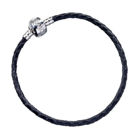 HARRY POTTER - Bracelet Fantaisie cuir noir - 21cm