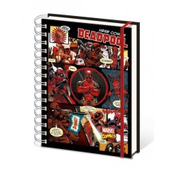 DEADPOOL - Notebook A5 - Montage