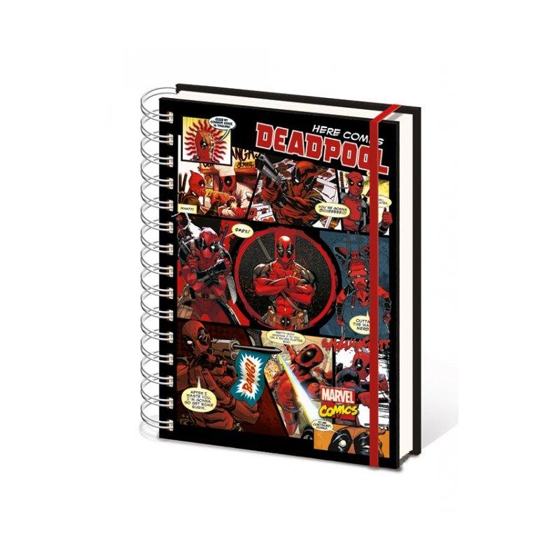 DEADPOOL - Notebook A5 - Montage