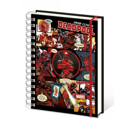DEADPOOL - Notebook A5 - Montage