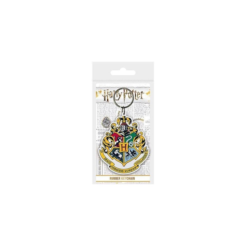 HARRY POTTER - Porte-Clés Caoutchouc - Hogwart's Crest