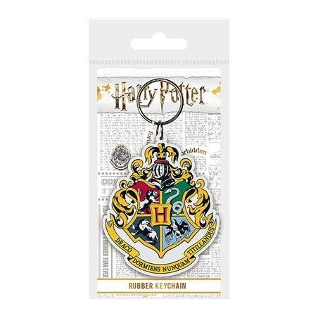 HARRY POTTER - Porte-Clés Caoutchouc - Hogwart's Crest