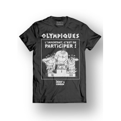 ASTERIX & OBELIX - T-Shirt - Olympiques - Black (M)