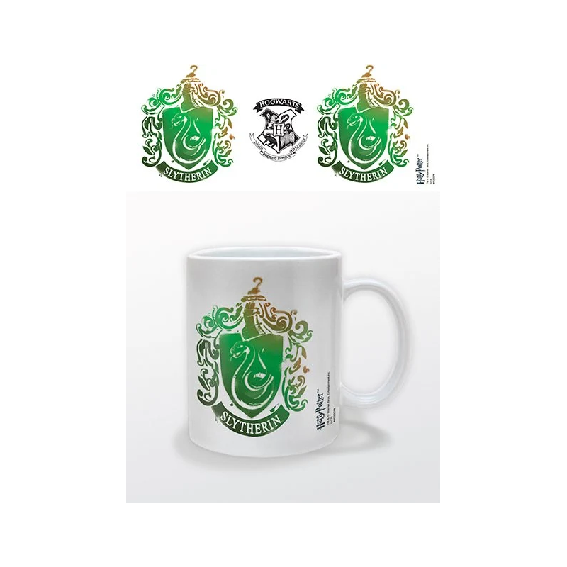 HARRY POTTER - Mug - 300 ml - Slytherin Stencil