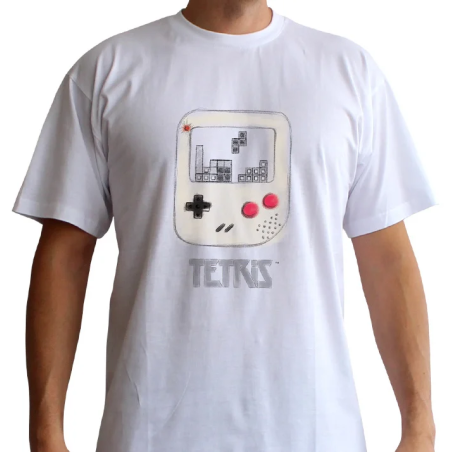 TETRIS - T-Shirt GameBoy - White (M)