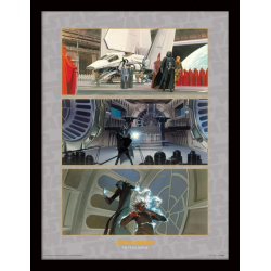 STAR WARS - Collector Print HQ 32X42 - Final Battle