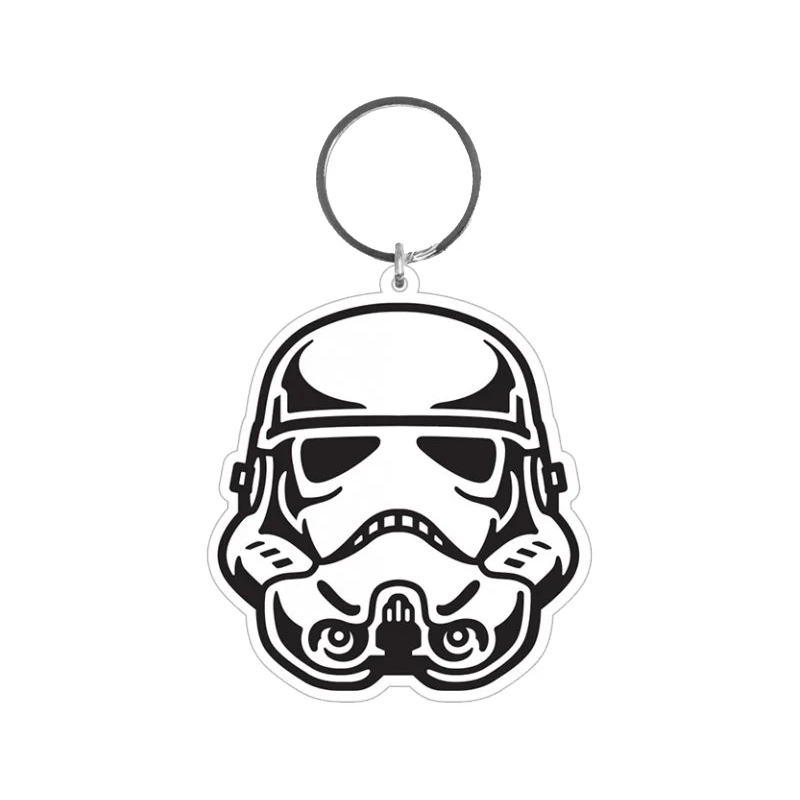 STAR WARS - Porte-Clés Caoutchouc - Stormtrooper 6 Cm
