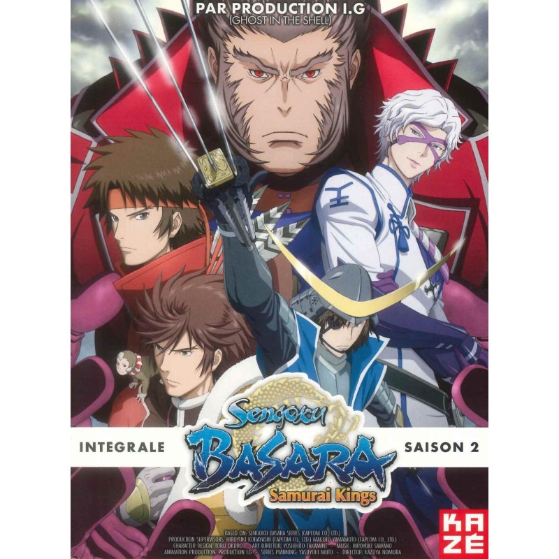 DVD - SENGOKU BASARA - INTEGRALE SAISON 2 - Coffret 3 DVD