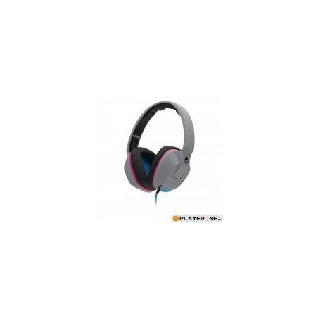SKULLCANDY - CRUSHER Grey/Cyan/Black ( With Mic )