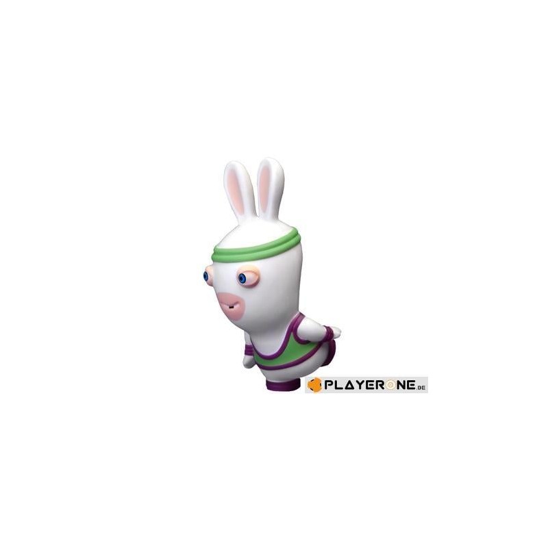 LAPINS CRETINS - Figurine Anti Stress - Modele 2 - Sport (10 Cm)