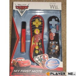 PDP - My First Wii Mote + 4 Wii Remote Lable - Cars
