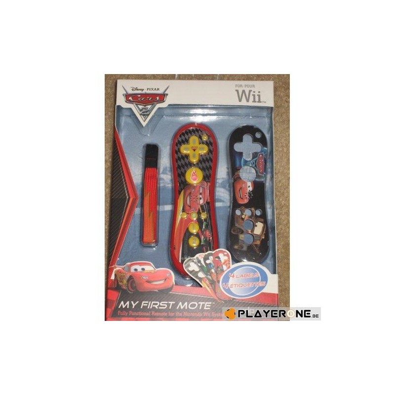 PDP - My First Wii Mote + 4 Wii Remote Lable - Cars