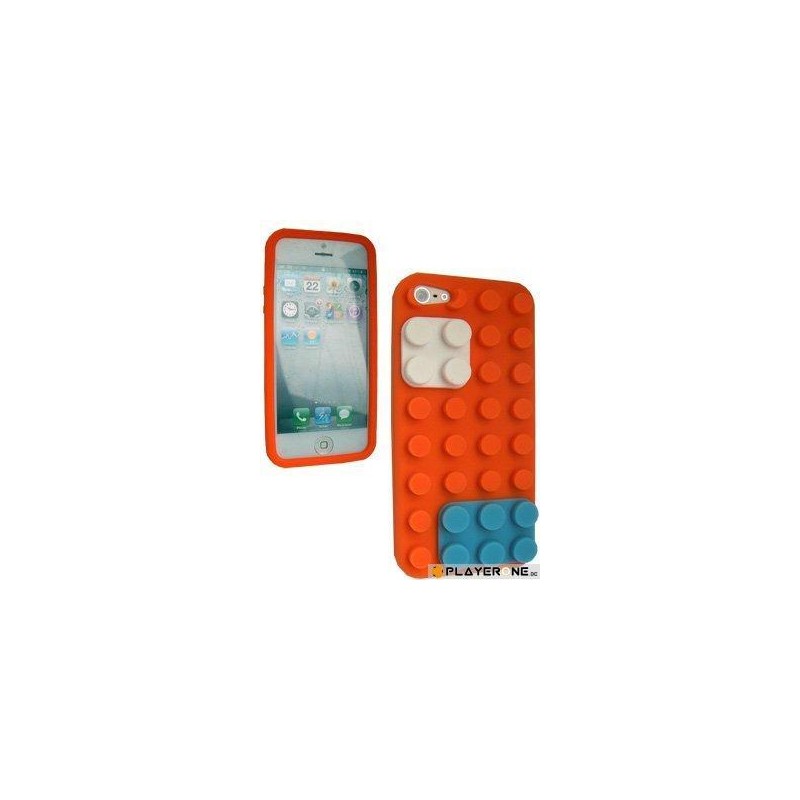 BUMPER - Housse LEGO IPHONE 5 - Orange