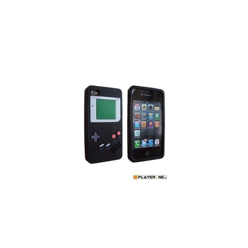 BUMPER - Housse GAME BOY IPhone 4 - Noir