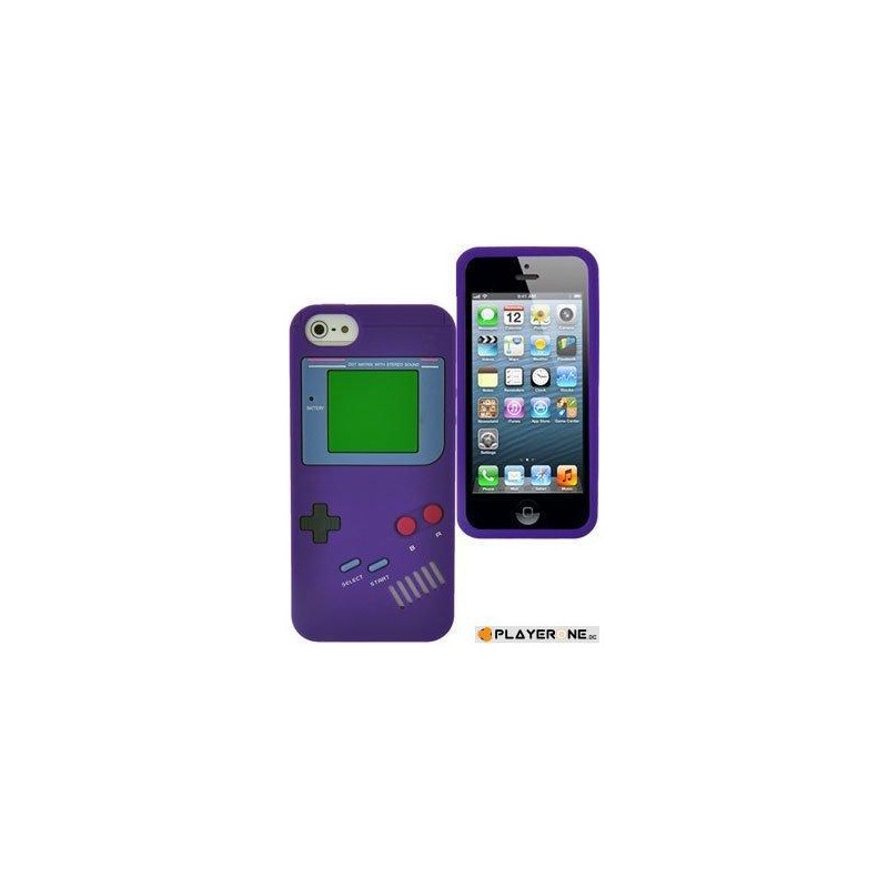 BUMPER - Housse GAME BOY IPhone 5 - Violet
