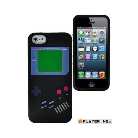 BUMPER - Housse GAME BOY IPhone 5 - Noir