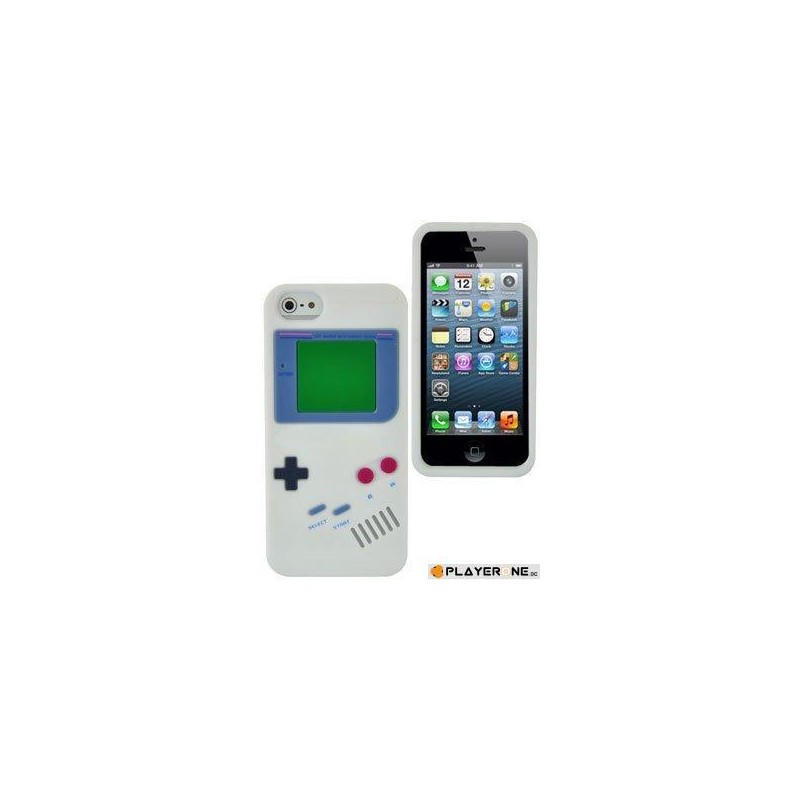 BUMPER - Housse GAME BOY IPhone 5 - Blanc