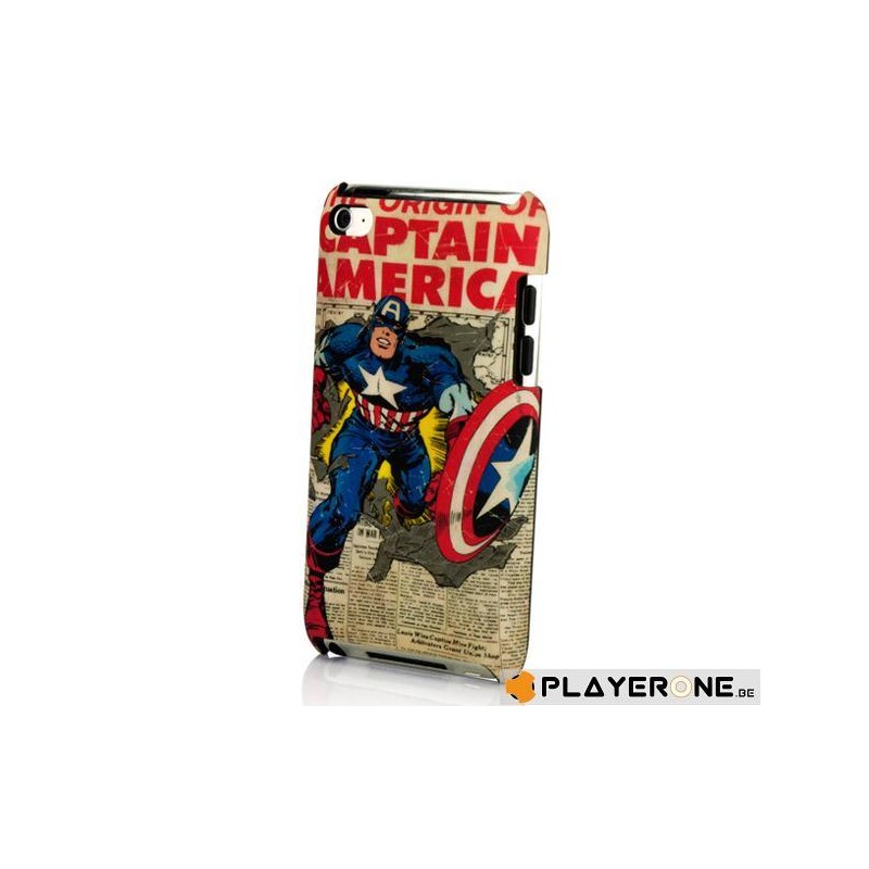 PDP - MOBILE - Marvel Capt. America Newsletter Clip Case IPod Touch 4