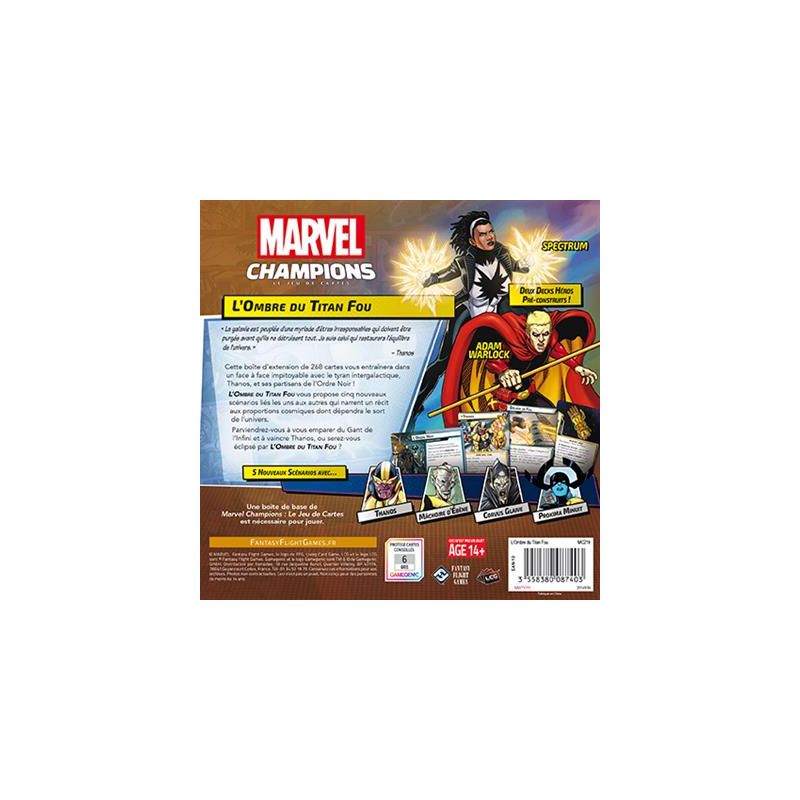 Marvel Champions L'Ombre du Titan Fou