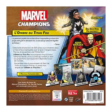 Marvel Champions L'Ombre du Titan Fou