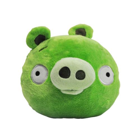 ANGRY BIRDS - Peluches Cochon vert 40 Cm