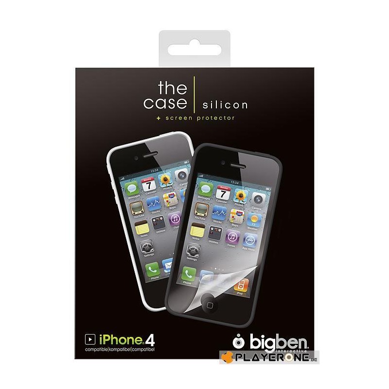 IPhone - The Case Silicon : 2 x Glove + ProtectKit (Big Ben) Iphone 4