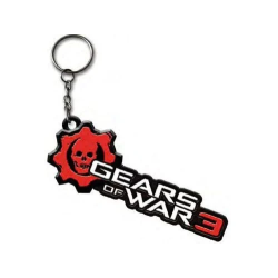 GEARS OF WAR 3 - Metal Key Chain Logo