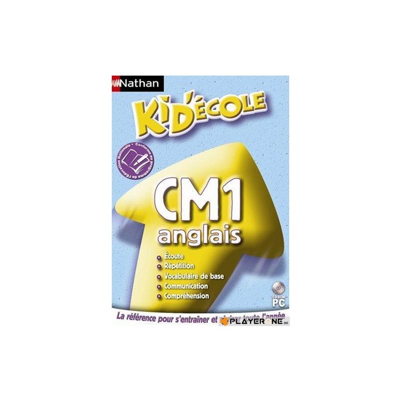 Anglais CM1 (9-10 ans)