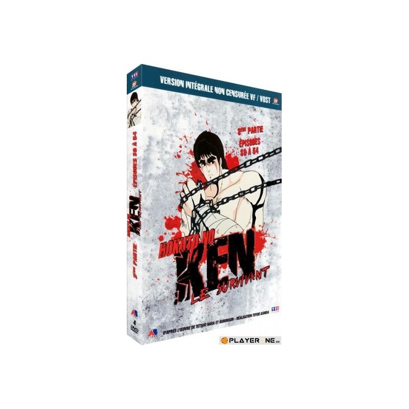 KEN Le Survivant - Coffret 3/6 - Episodes 39 à 54 (4DVD) Non Censurée
