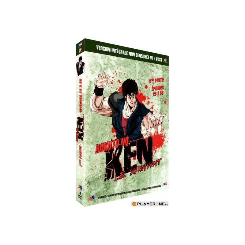 KEN Le Survivant - Coffret 2/6 - Episodes 23 à 38 (4DVD) Non Censurée