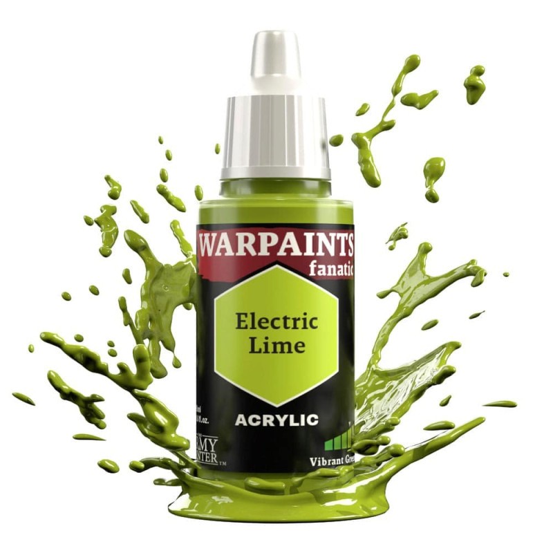 WARPAINTS FANATIC: ELECTRIC LIME