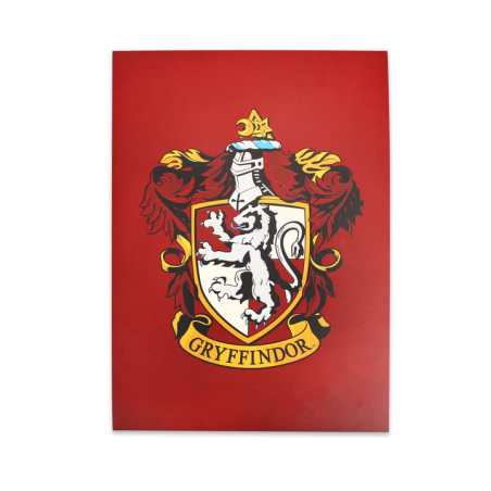 HARRY POTTER - Gryffondor - Cahier A5
