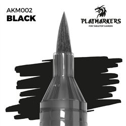 BLACK PLAYMARKERS