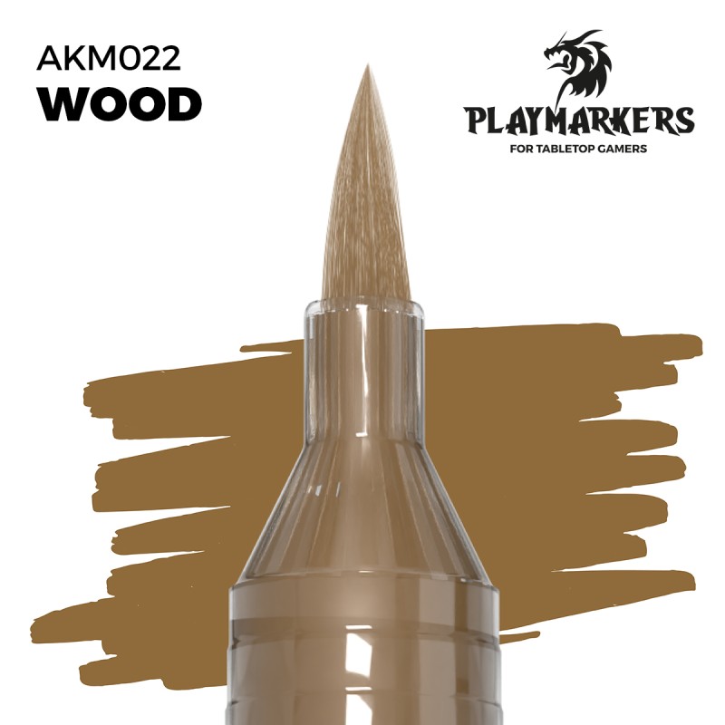 WOOD PLAYMARKERS