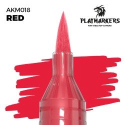 RED PLAYMARKERS