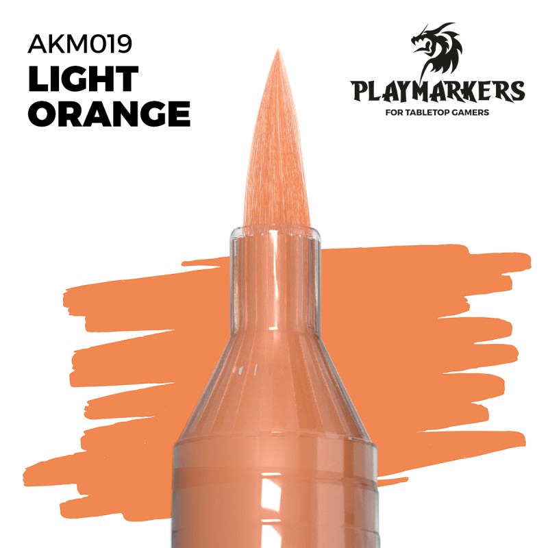 LIGHT ORANGE PLAYMARKERS