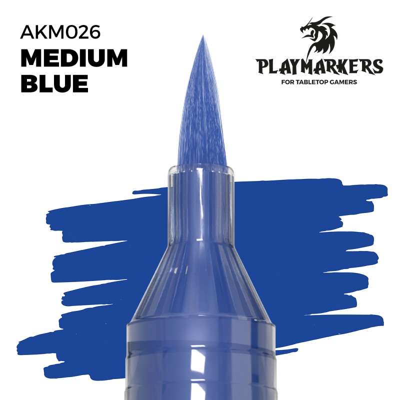 MEDIUM BLUE PLAYMARKERS