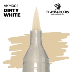 DIRTY WHITE PLAYMARKERS