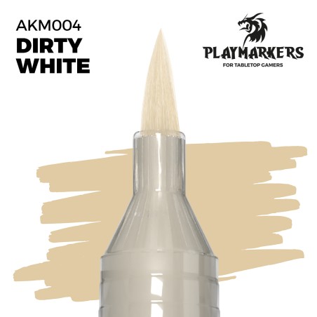 DIRTY WHITE PLAYMARKERS