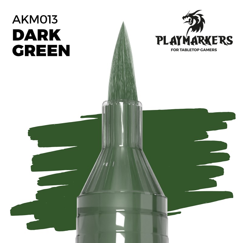 DARK GREEN PLAYMARKERS