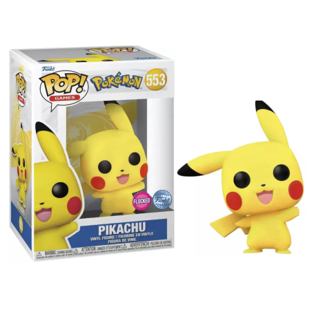 POKEMON - POP NÂ° 553 - Pikachu Waving Flocked
