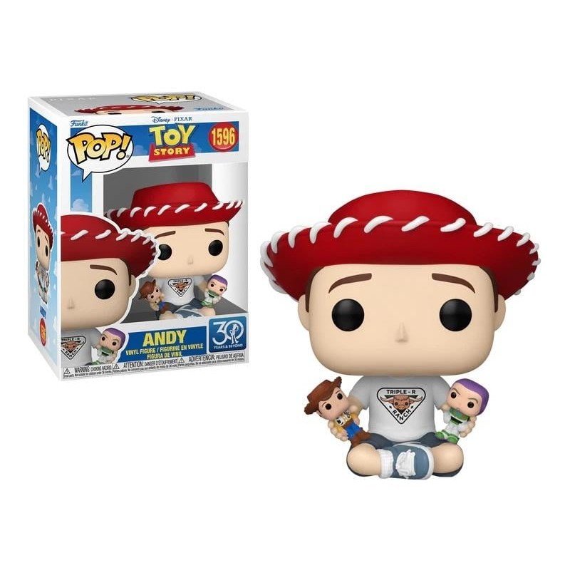 TOY STORY 30EME ANNIVERSAIRE - POP Disney NÂ° 1596 - Andy