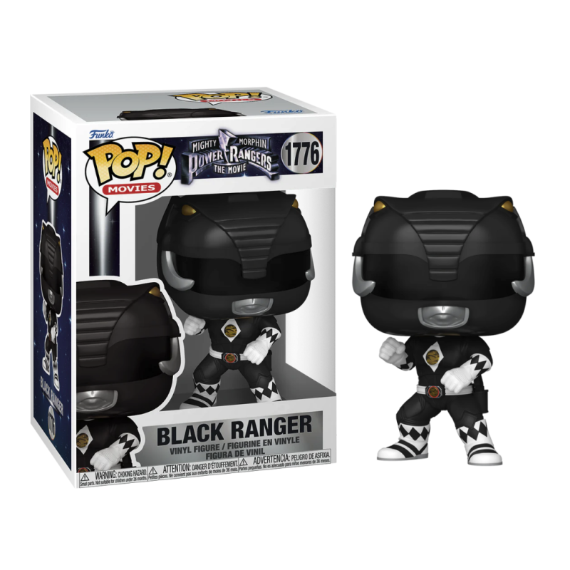 POWER RANGERS - POP Movies NÂ° 1776 - Ranger Noir