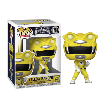 POWER RANGERS - POP Movies NÂ° 1781 - Ranger Jaune (GW)