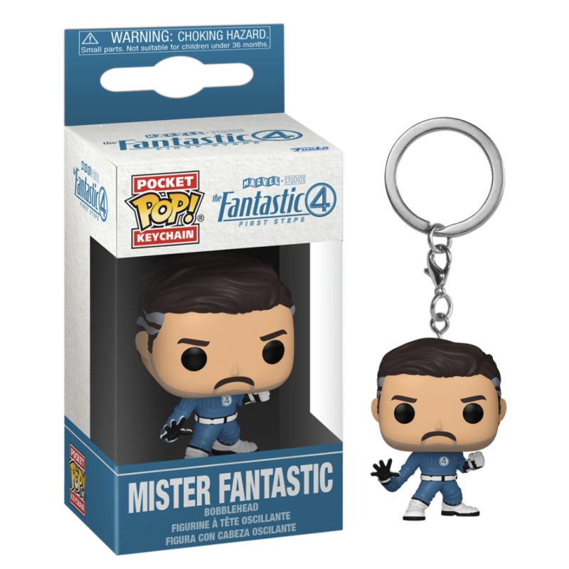 LES 4 FANTASTIQUES - Pocket Pop Keychain - Mr. Fantastic