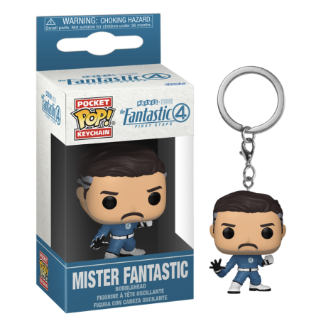 LES 4 FANTASTIQUES - Pocket Pop Keychain - Mr. Fantastic